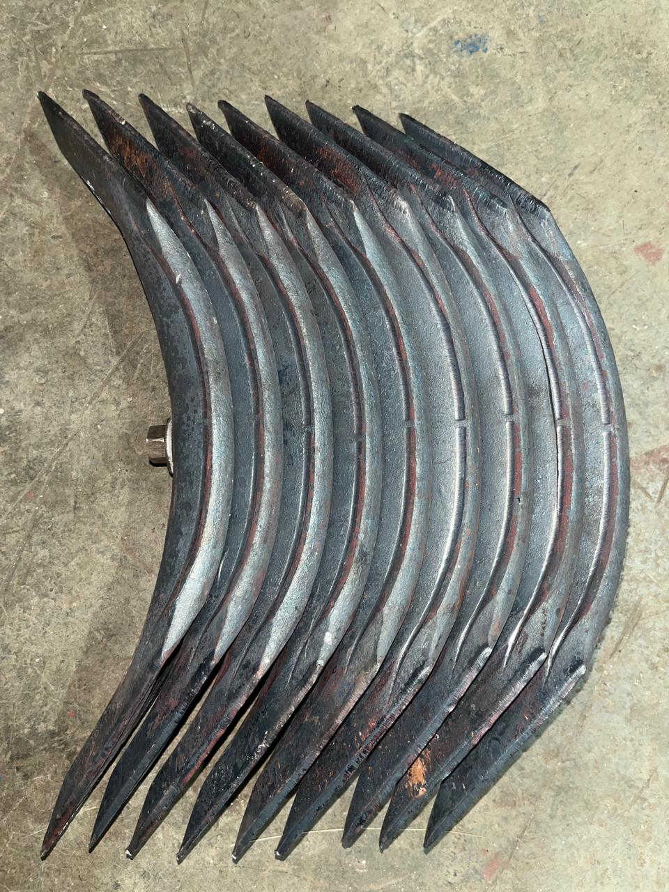 Nizami Agro curved rotavator blade set